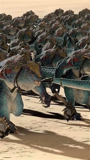 4,000 Sarus Warrior Vs Crushers of Khonre | Total War Warhammer 3 | Cinematic