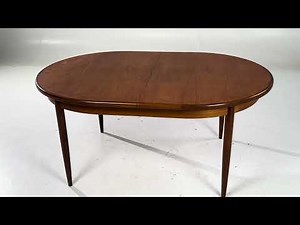 G Plan Mid Century Teak Hidden Leaf Expanding Dining Table