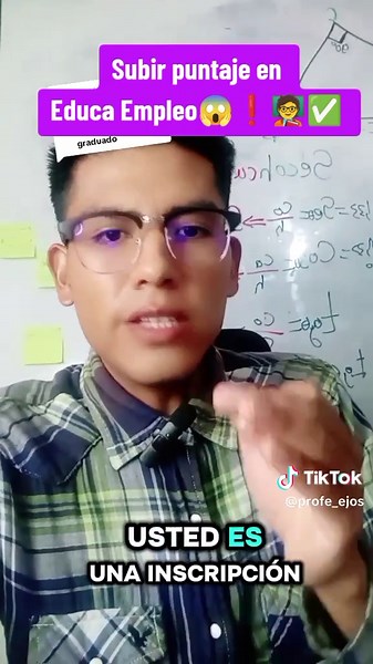 Cómo mejorar tu puntaje en Educa Empleo