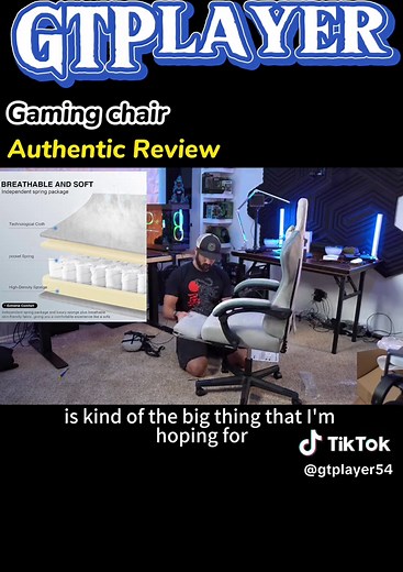 Assembling a Comfortable Gaming Chair | GTPLAYER Review