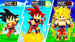 Evolving SUPER SAIYAN into GOD SAIYAN in MINECRAFT!