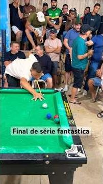 Final de série fantástico #sinuca #bilhar #snooker