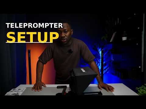 How to Set Up a Desview Teleprompter | Step-by-Step Tutorial