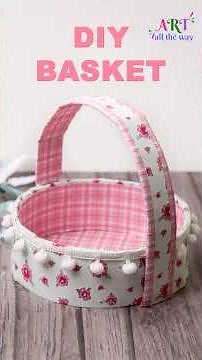 DIY Mini Basket | Easy Paper Basket Tutorial for Gifts & Home Decor