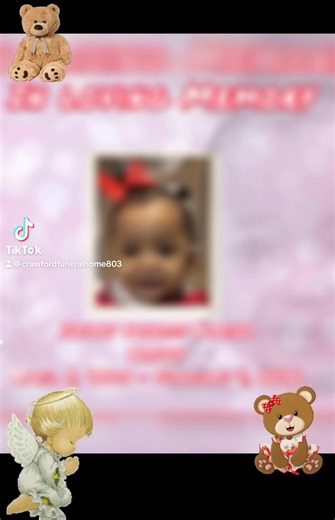 A funeral service for Infant Genesis Karina Brown will be held on Thursday, February 12, 2026, at 2:00 pm at the Crawford Funeral Home Chapel. Visitation will take place on Wednesday, February 11, 2026, from 1:00 pm to 5:00 pm at the funeral home. | Crawford Funeral Home