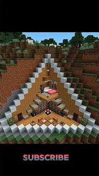 Triangle Mountain House 🏠 #shorts #mountains #house #Out X Gamer