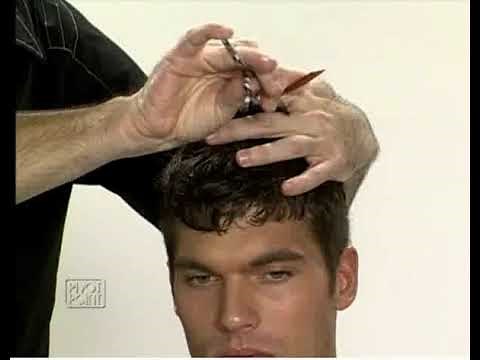How to use Thinning Shears on mens cut by RETRORESPECT