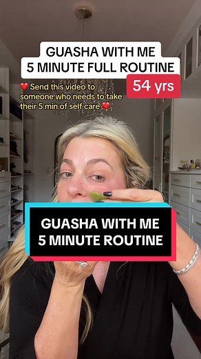 Gua Sha Face and Neck Routine: 5 Minute Self Care Tutorial