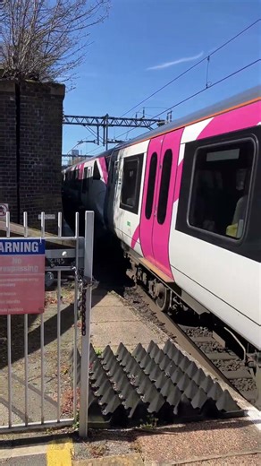 C2C Class 720/6 passing Forest Gate #trains #c2c