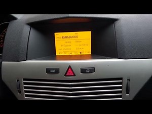 How to Change Radio Source in Opel Astra H GTC (2004 - 2014) - Enable AUX or CD Drive