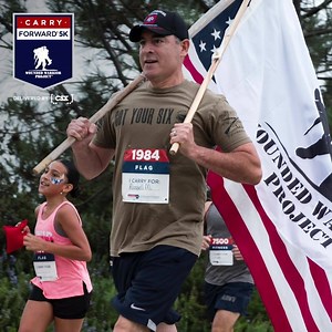 Empower wounded warriors at your @wwpcarryforward Virtual 5K, delivered by CSX. It's a movement you'll never forget. | Wounded Warrior Project