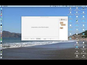 Open a new Greenfoot Scenario