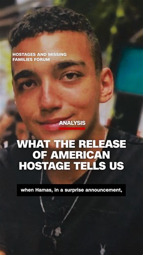Edan Alexander, the last known living American hostage in Hamas captivity, was released after a surprise announcement by the militant group. CNN's Jerusalem Bureau Chief Oren Liebermann breaks down what we can glean about US-Israel relations as a result. Read more about Alexander's release at the link: https://cnn.it/43h5Bru | CNN International