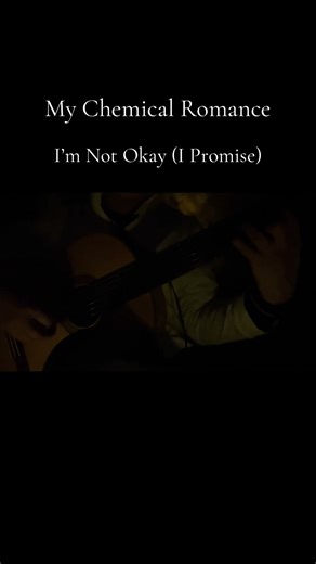 My Chemical Romance - I’m Not Okay (I Promise) #mychemicalromance #mcr #classicalguitar