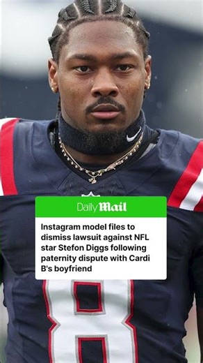 The ex-girlfriend of New England Patriots star wide receiver Stefon Diggs is filing to dismiss a