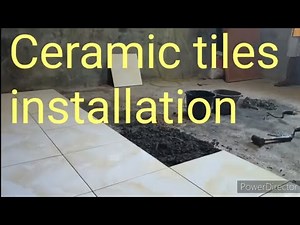 How to install ceramic tiles,,step by step