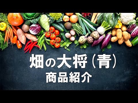 土壌改良剤「畑の大将」商品紹介動画