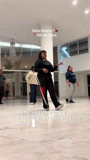 Pasitos que aprendimos hoy en salsa básicos! 💃🏻 nos vemos también mañana 7:30 pm