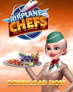 Become a new star chef, this time - in the sky! ✈ | Airplane Chefs
