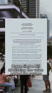 'BYE-BYE VAT Speech ' Sharing is Caring👊#everyone #Philippines Cavite Rep. Kiko Barzaga is pushing to abolish the Value Added Tax (VAT), calling it an unfair system that “siphons wealth from the poor into the pockets of greedy politicians.” Barzaga said VAT affects everyone equally regardless of income, unlike other taxes that only target those with financial capacity. “The Value Added Tax system shares the burden of funding this administration not just with the financially stable, but also tho