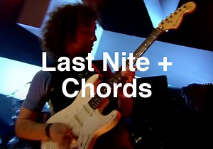 Last Nite Chords | The Strokes Guitar Lesson - Spy Tunes