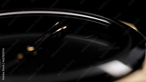 second hand is ticking on the clock face