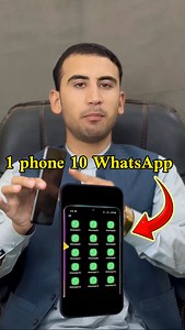 173K views · 2.1K reactions | How to install 10 WhatsApps in one phone | Hassan Shahid Skills | Facebook
