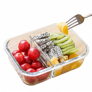 [Hot Item] Glass Food Storage Containers with Snap Lock Lids - Safe for Microwave, Oven, Dishwasher, Freezer BPA Free