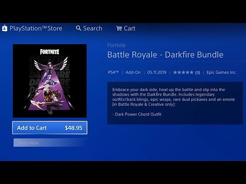 FORTNITE NEW DARKFIRE PACK!