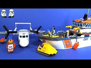 LEGO City Coast Guard Sea Rescue Plane 60164