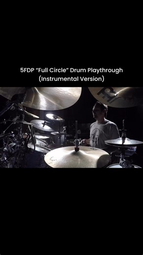14K views · 320 reactions | Here’s my version of “Full Circle” from @5fdp. This is the instrumental version, I’ve got the vocal, instrumental, and drums only version on my YouTube channel as well! #drums #drummjng #music #5fdp #metal #rock | Charlie Engen Music | Facebook