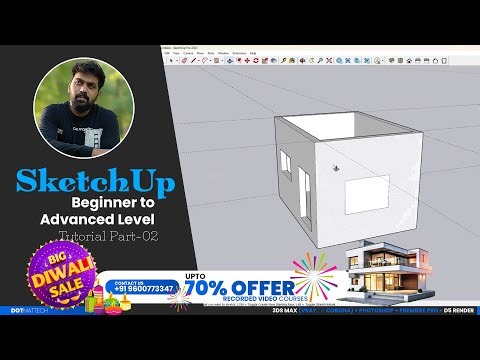 Master SKETCHUP & Vray in 30 Days | Beginner To Advanced Tutorial Part 02