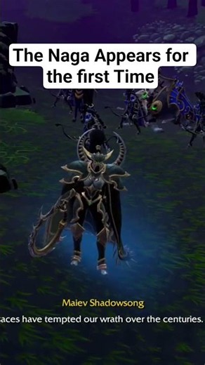 The Naga Appears for the first Time WoW #worldofwarcraft #shorts #edit #wow #warcraft