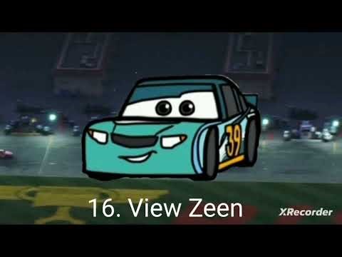 Cars 3 Los Angeles International Speedway/Los Angeles 500 Pit Row Positions