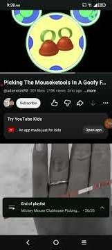 Picking the mouseketools in A Goofy Fairytale 2