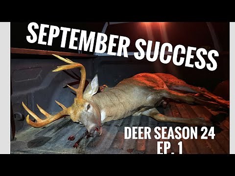 GIANT NH Buck Down in the Opening Week! September Bowhunting SUCCESS