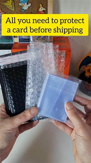 How To Properly Pack And Protect Pokemon Cards Before Shipping✈️ #selling #makingmoney #pokemontcg