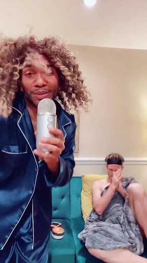 Our evening routines. #marriedlife #marriedlifehumor #couplegoals #gaycouplegoals #lgbtcouples #interracialcouple #foryou #tinaturner #riverdeep