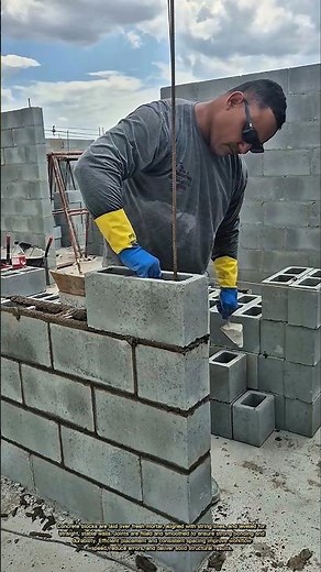 Block Wall Construction Done Right (Fast & Clean Masonry Method)