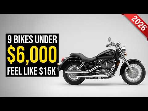 9 Motorcycles Under $6,000 That Feel Like $15,000