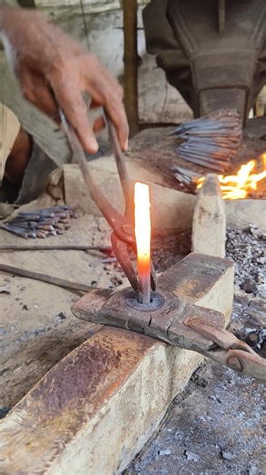 *I Forged a Viking Axe on US Soil 🪓🇺🇸⚒️*#blacksmith #blacksmithing #forging #metalwork #shorts #usa