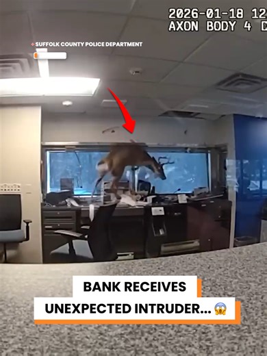 Suffolk County Police Officer Encounters Deer During Robbery