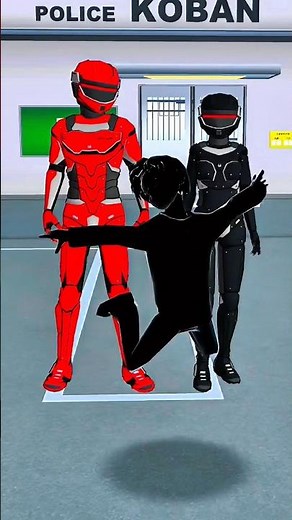 Sakura School Simulator Robot Stunt Jump 🔥