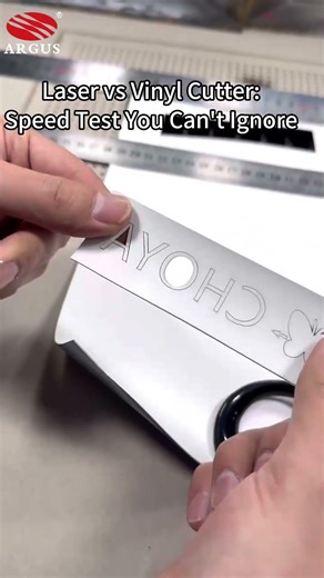 Laser vs Vinyl Cutter: Speed Test You Can’t Ignore | ARGUS LASER HTV Cutter #vinyl #lasercutting
