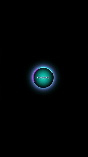 Modern Black Screen Loader Effect | Free to Use #BlackScreen #VFX