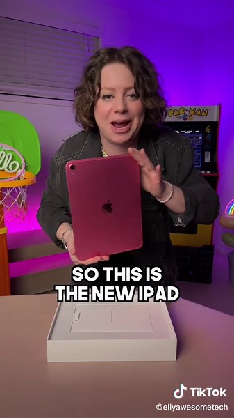 The 💕 PINK 💕 iPad 10th Gen 2022 is here!! Full review on my YT 😁 #pinkipad #ipad10 #apple #ipad #tech