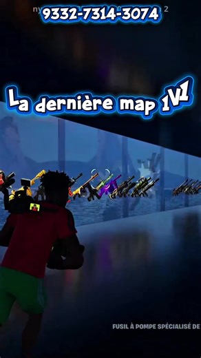La dernière map 1V1 du moment 😍 viens essayer 👍🏻😉 #fortnite #1c1 #meilleuremap