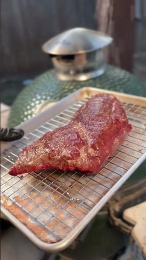 This is how you grill a reverse sear tri-tip steak on The Big Green Egg