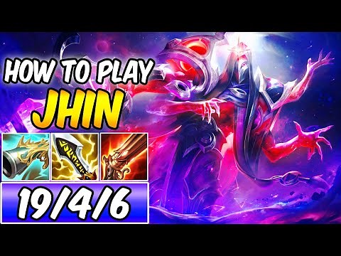 HOW TO PLAY JHIN ADC | Best Build & Runes S15 | Diamond Player Champion Guide | League of Legends
