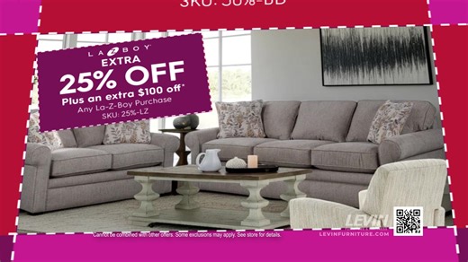 🚨OUR COUPON SALE IS HERE!🚨 🤑SAVE UP TO 40% OFF!🤑 💥TONS OF COUPONS TO CHOOSE FROM!💥 🔥SHOP NOW, SAVE BIG!🔥 | Levin Furniture and Mattress